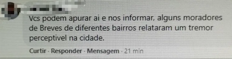 Terra treme e abalo é sentido no Marajó