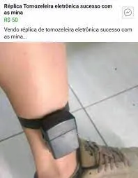 Homem usa tornozeleira de criminoso para atrair mulheres