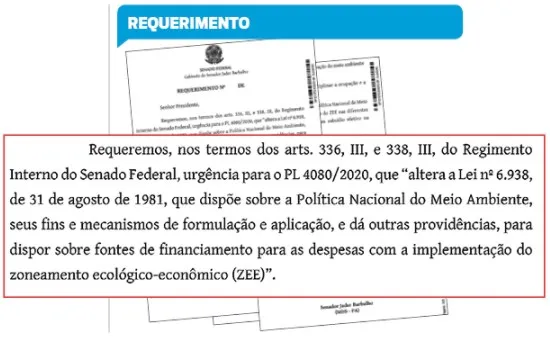 Jader cobra decisão sobre zoneamento ecológico-econômico