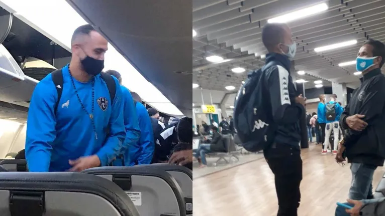 Como é possível ver nas imagens, o clima é de descontração e até de bate-papo entre os membros das equipes