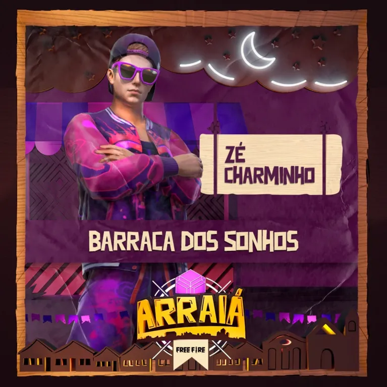Arraiá do Free Fire Cubo Mágico e novo pet grátis