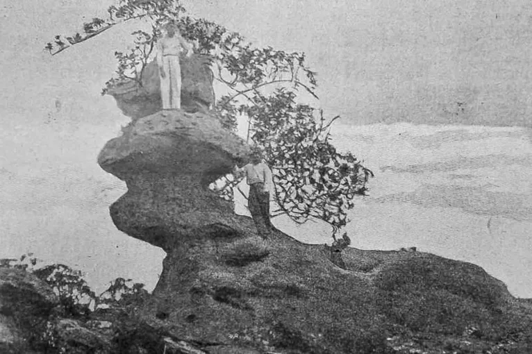 Monólito que não era visto há 100 anos é achado no Pará