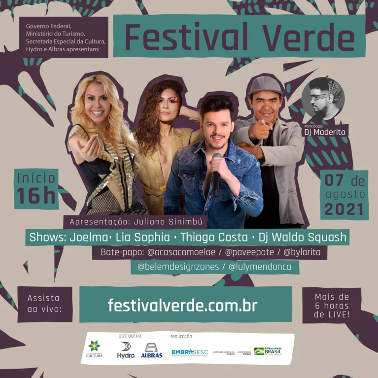 1° Festival Verde conecta música e sustentabilidade