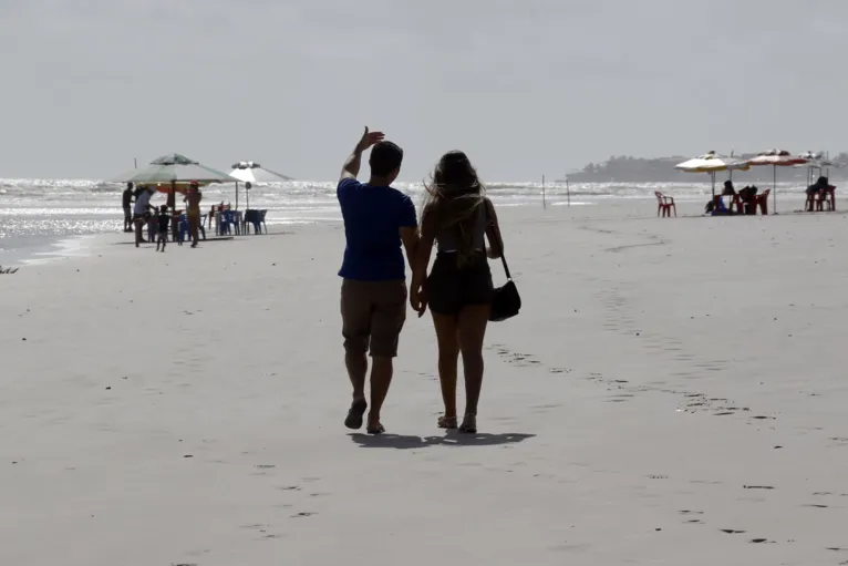 Há dois anos os turistas começaram a descobrir esse paraíso. 