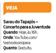 Sebastião Tapajós revê trajetória em apresentação on-line