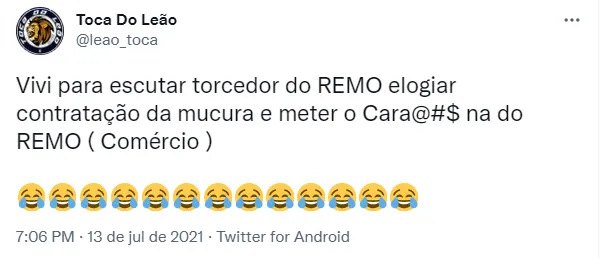 Perfil destaca relatos dos torcedores azulinos ao longo do dia.