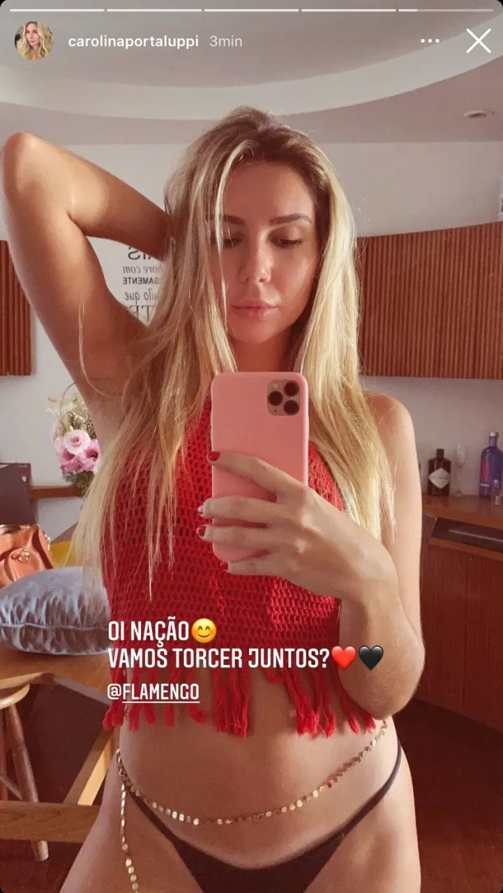 Filha de Renato Gaúcho manda recado a torcida do Flamengo