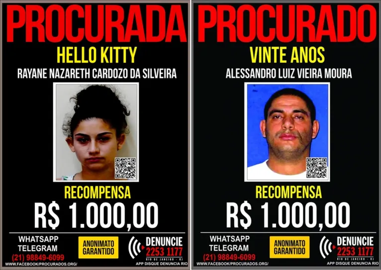 Polícia mata "Hello Kitty do tráfico" em operação no RJ