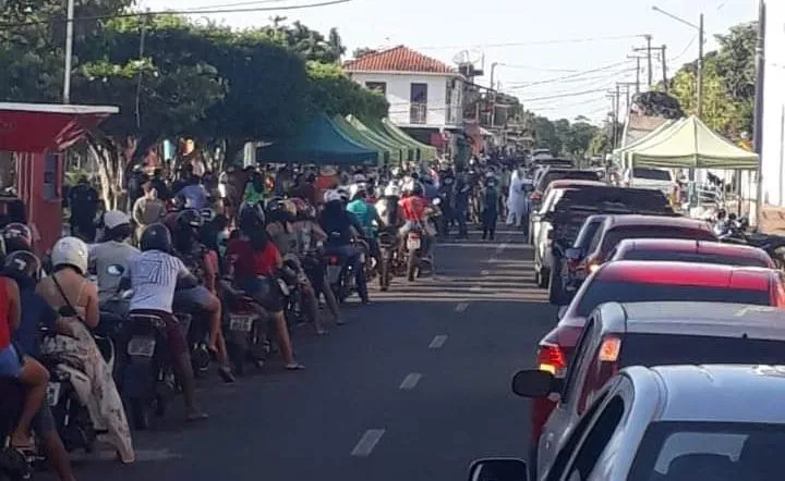  Juruti faz mutirão para
vacinar contra a Covid-19