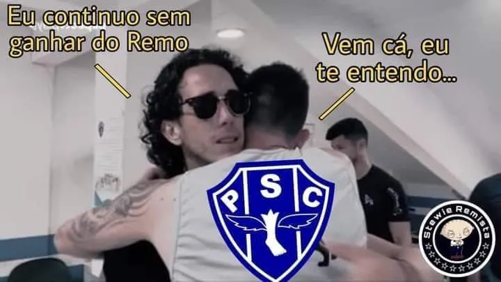 "Tabu" de Nicolas em não vencer Clube do Remo gera memes
