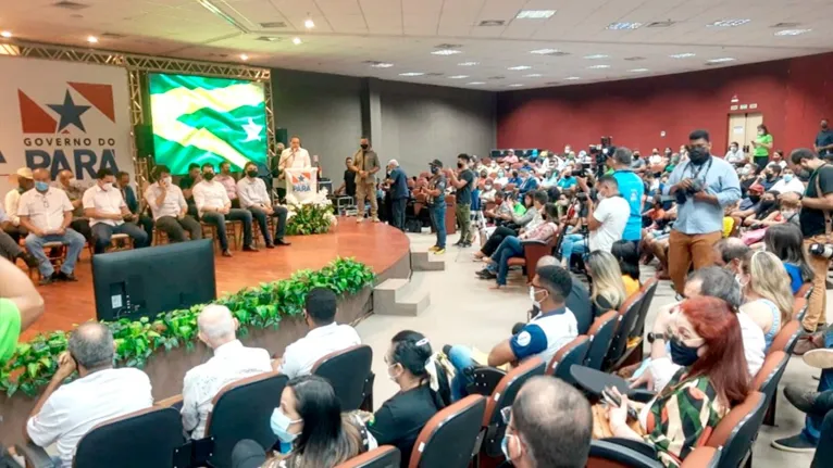 A assinatura aconteceu em evento no Carajás Centro de Convenções e contou com a presença de autoridades municipais e estaduais. 