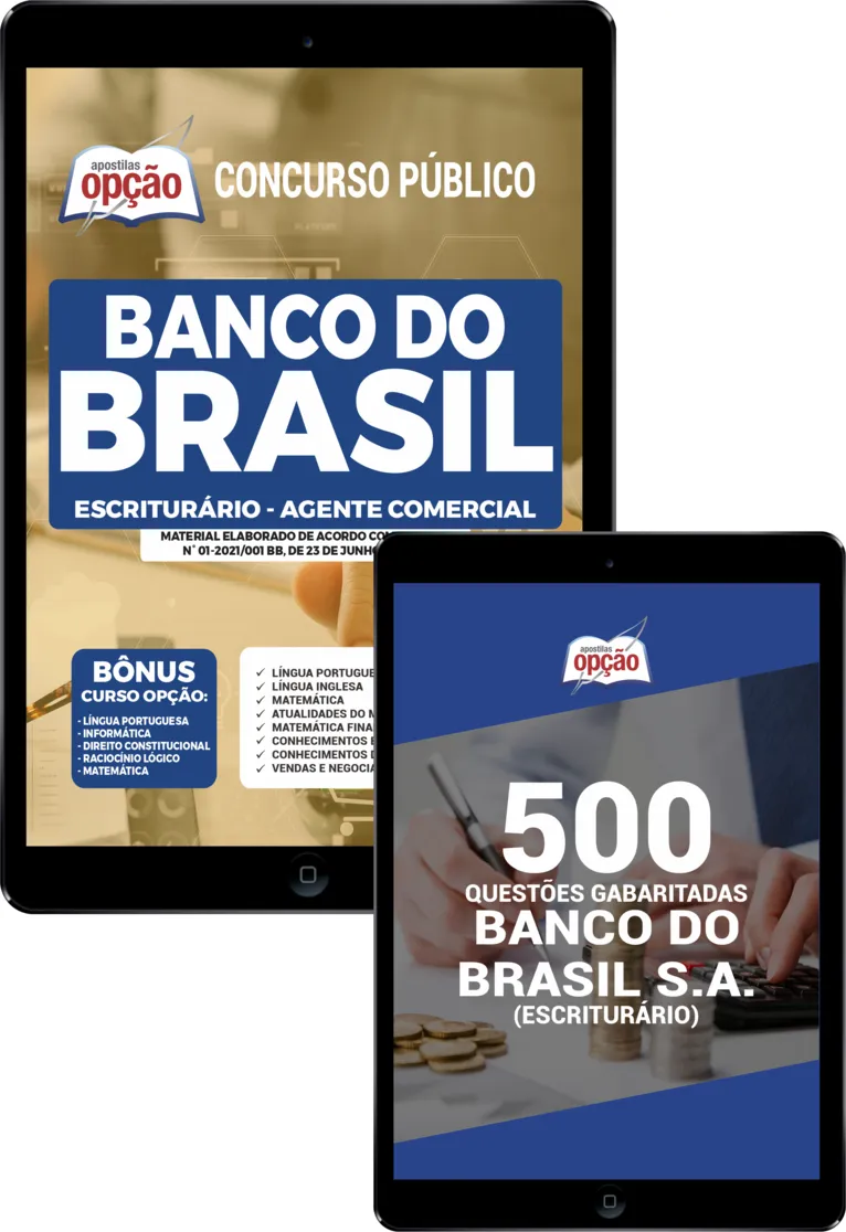 Concurso Banco do Brasil: veja combo que vai aprovar você!