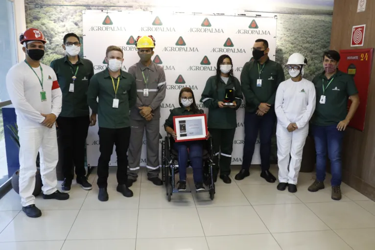 Colaboradores da Agropalma 