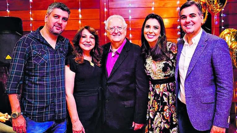 Vicente Malheiros com a família. Ele se dedicou à magistratura trabalhista por 48 anos.