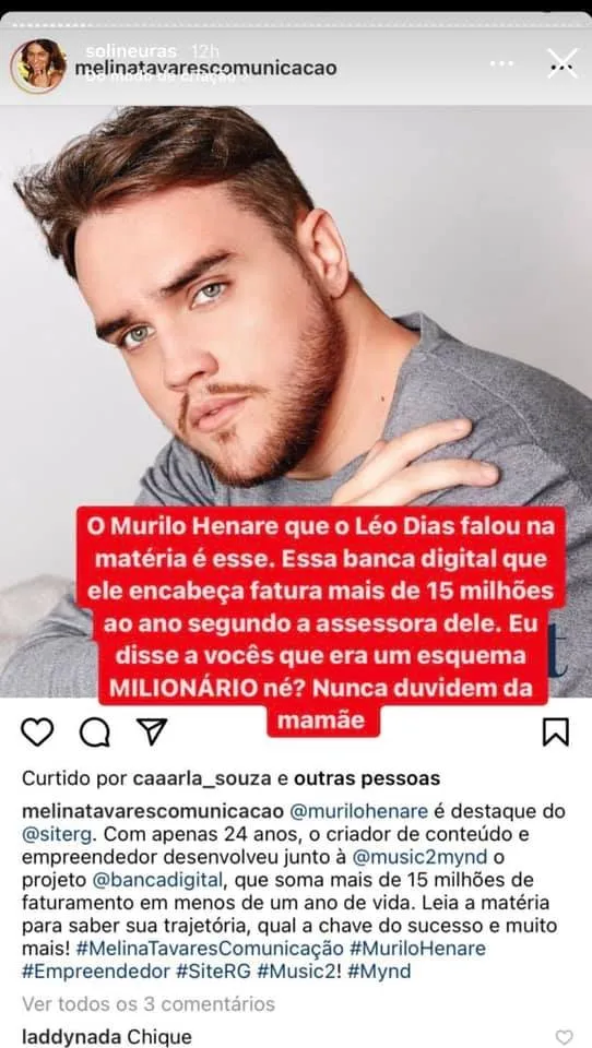 Denúncia expõe "Máfia dos Instagrans" para divulgar famosos