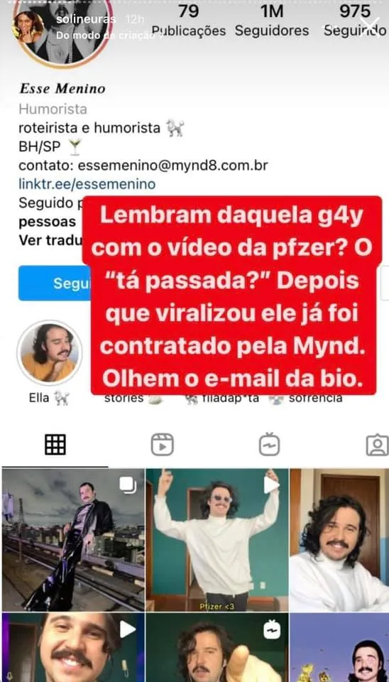 Denúncia expõe "Máfia dos Instagrans" para divulgar famosos