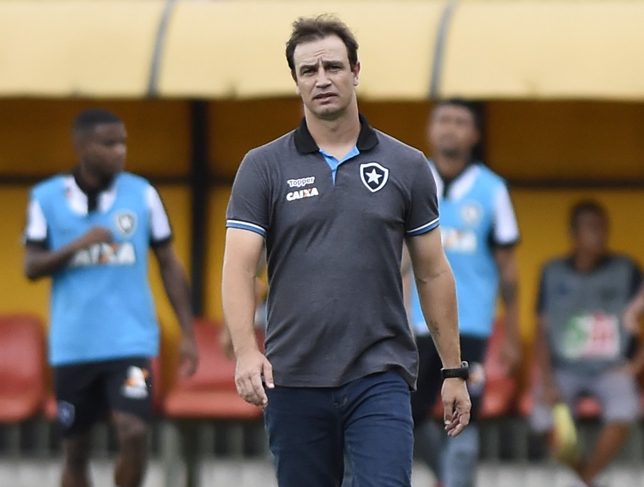 Felipe Conceição como treinador do Botafogo