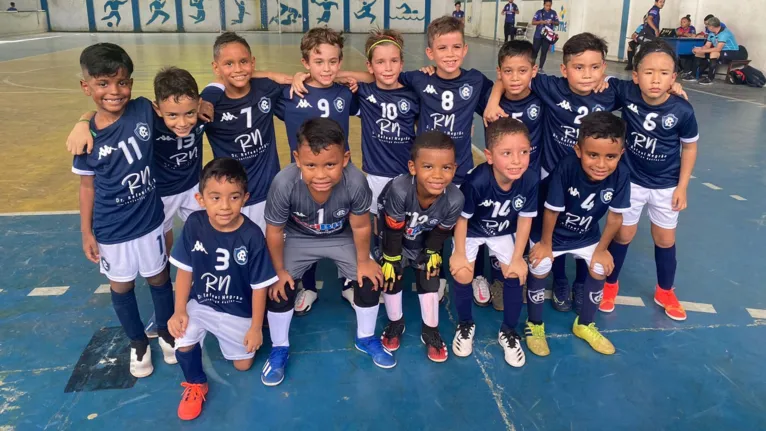 Time sub-7 do Clube do Remo de futsal.