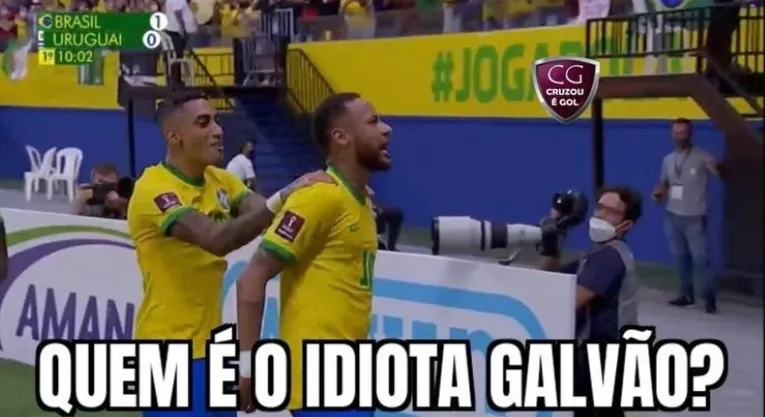 Raphinha e Neymar empolgam e geram memes na internet