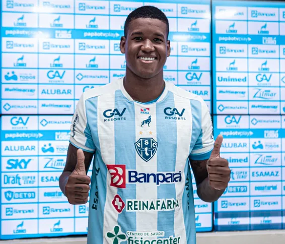 Alan foi foi apresentado oficialmente pelo Paysandu nesta quarta-feira (08).