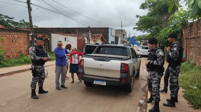 A identificação do veículo foi possível e ágil graças ao sistema de monitoramento da segurança em Marabá