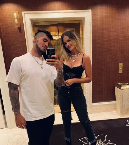 Casal Yasmin Brunet e Gabriel Medina