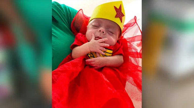 Após 5 meses de internação, a pequena Cecília Vitória vai pra casa em Parauapebas