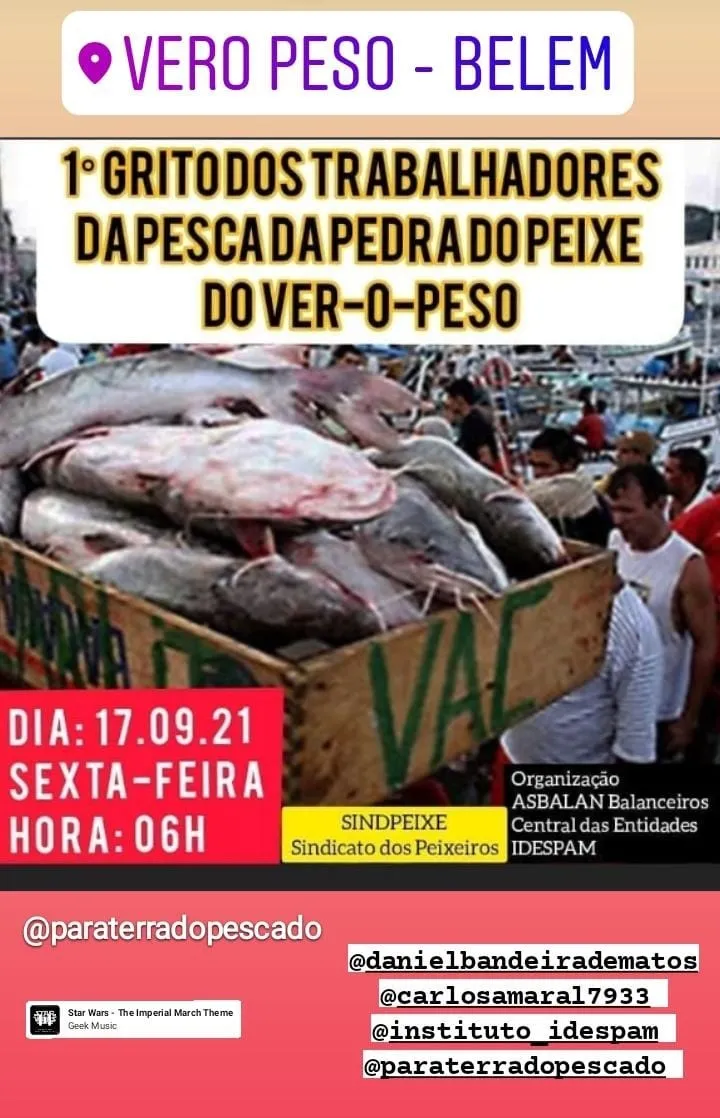 Trabalhadores de pescado pedem respostas sobre consumo 