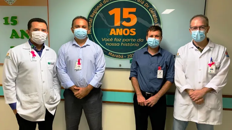 Diretores do Hospital Regional do Sudeste celebram 15 anos de serviços prestados à população da região