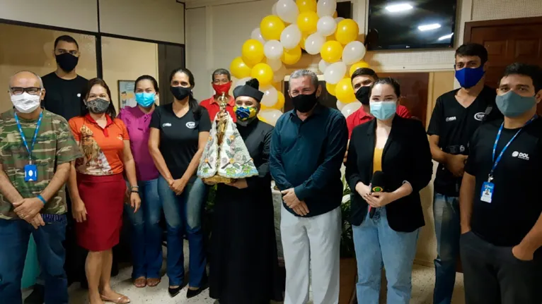 RBA Marabá recebe imagem de Nossa Senhora de Nazaré