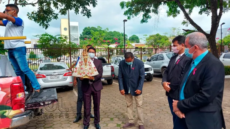 Vídeo: Imagem peregrina visita Câmara Municipal de Marabá