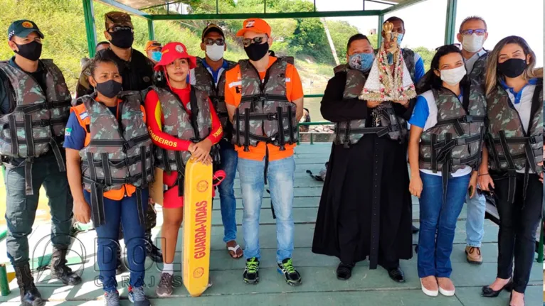 Equipe realizou a vistoria técnica para verificar a viabilidade da realização do Círio Fluvial em Marabá esse ano