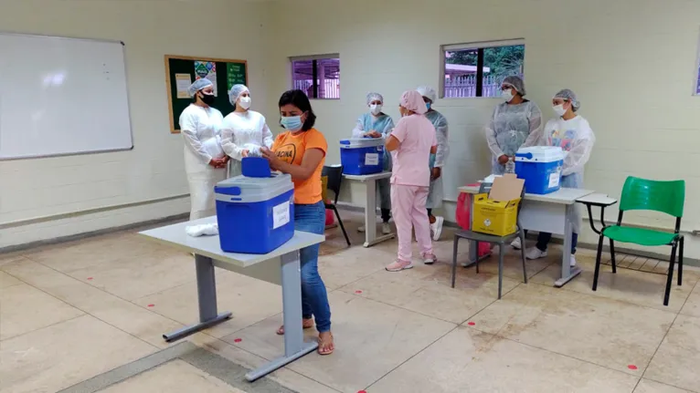 Marabá registra pouca procura de vacina na manhã de sábado 