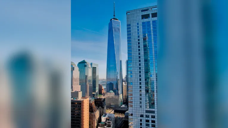 No lugar das duas torres foi erguido o One World Trade Center, muito mais alto e seguro