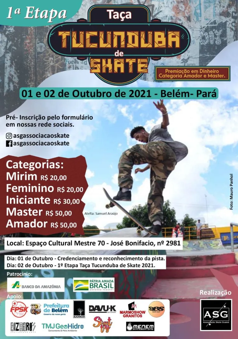 Essa é a primeira etapa da competição que acontecerá no bairro do Guamá.