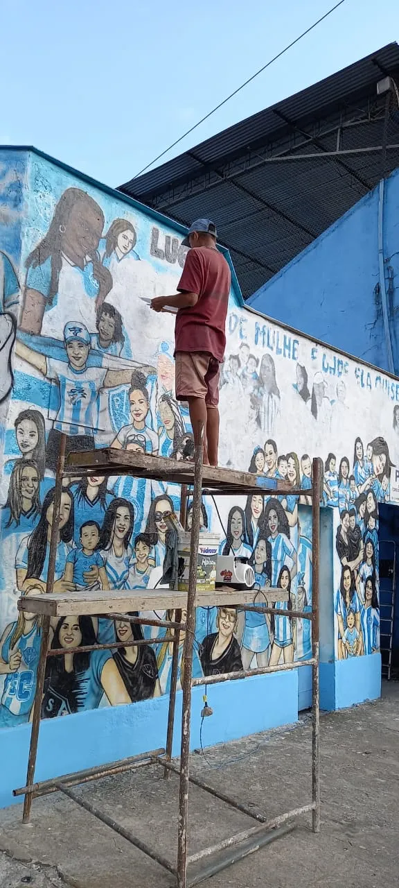 Retoques servem para receber Nossa Senhora de Nazaré a torcida em seu retorno ao estádio