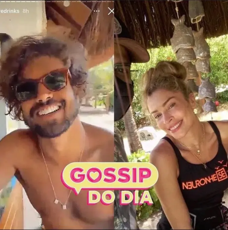 Grazi Massafera e Caio Castro são flagrados em Noronha