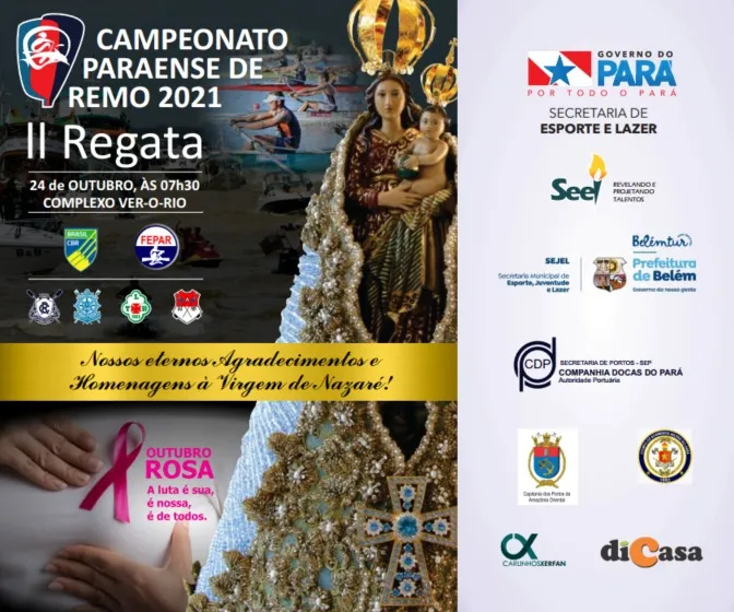 Paraense de Regata terá segunda etapa no fim de semana