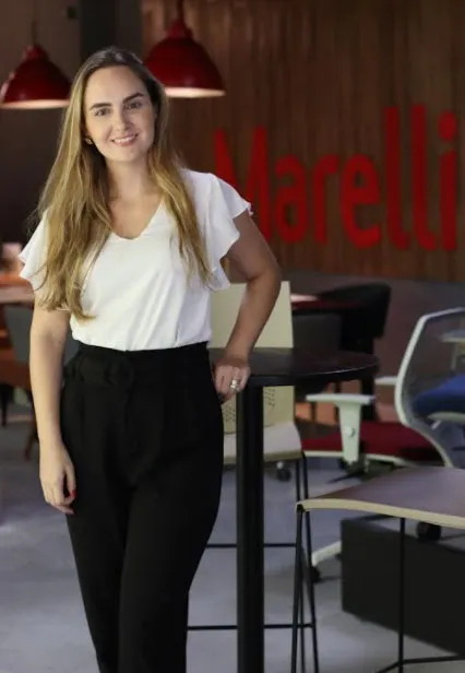 A arquiteta e Gestora Comercial da Marelli Belém, Raissa Colares.