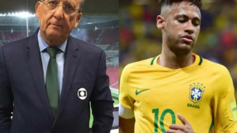 O narrador e o craque, o que antes era amizade e elogios se transformou em treta