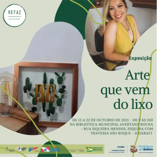 Exposição mostra como "lixo" pode virar arte e decoração