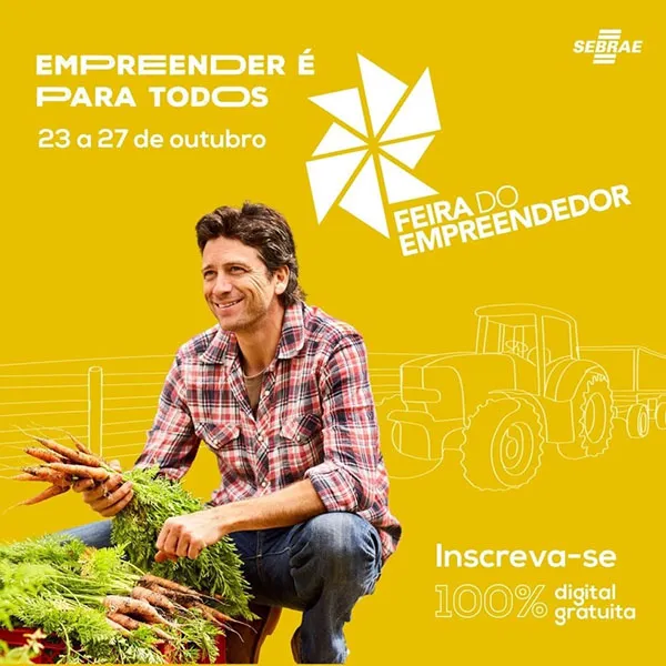 100% online e grátis: Feira do Empreendedor inicia no sábado