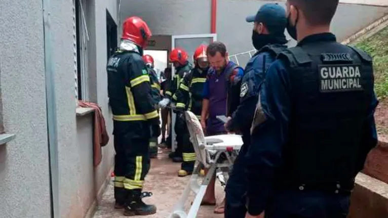 Guarda Civil Municipal salva quatro crianças de incêndio 