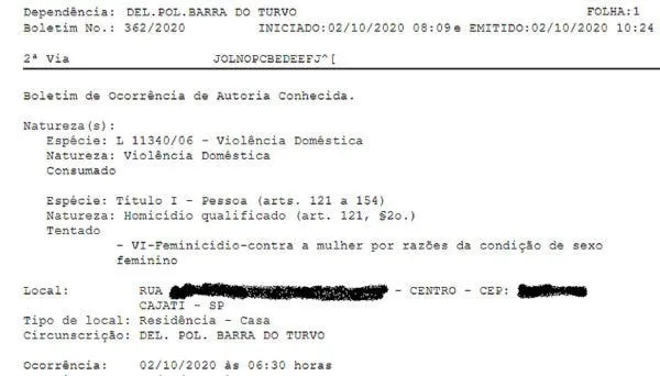 Sobrinho de Bolsonaro é réu por tentativa de feminicídio