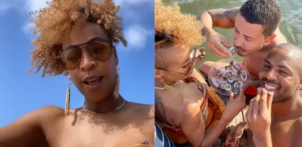 Ex de Jojo Toddynho passa calor com Karol Conká 