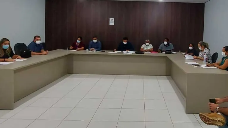 Reunião ocorreu na sede do Conselho Municipal de Saúde