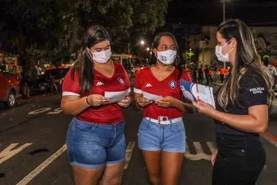 Campanha combate a importunação sexual no estádios do Pará