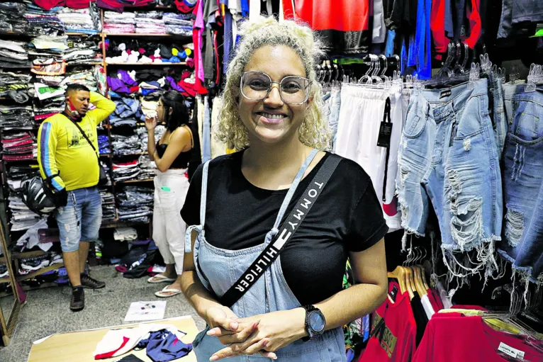 Com uma loja física e outra virtual, Ingrid Silva está otimista

