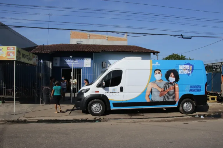 Vacina delivery percorre bairros de Ananindeua