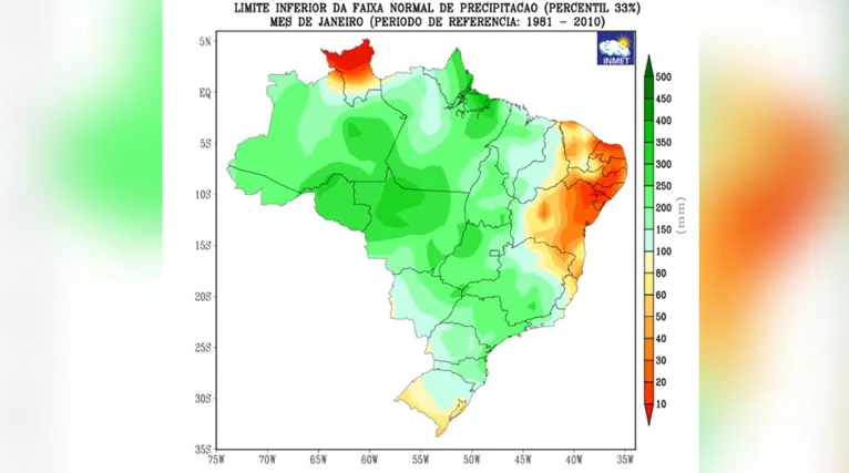 Até a próxima sexta-feira, 17, a probabilidade de chuvas no município gira em torno de 80% e 90% 